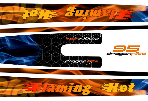 Dragon Skins Flaming